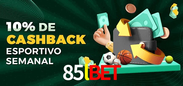 10% de bônus de cashback na 85lbet